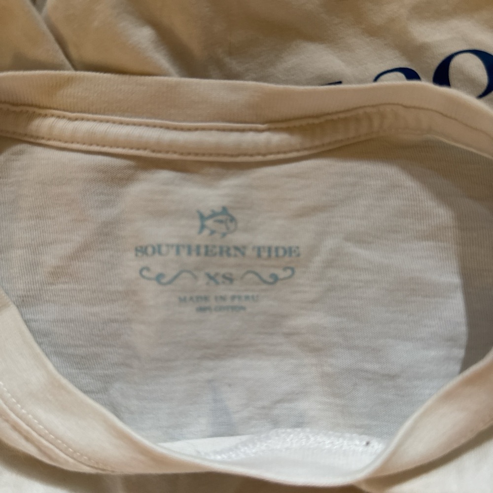 Southern Tide Off-White Tee XS